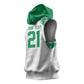 Custom Nigeria Super Eagles Sleeveless Hoodie African Football Champions 2025