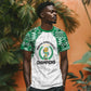 Custom Nigeria Super Eagles T shirt African Football Champions 2025