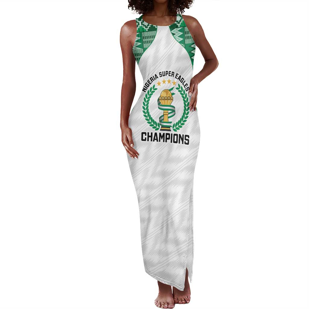 Custom Nigeria Super Eagles Tank Maxi Dress African Football Champions 2025