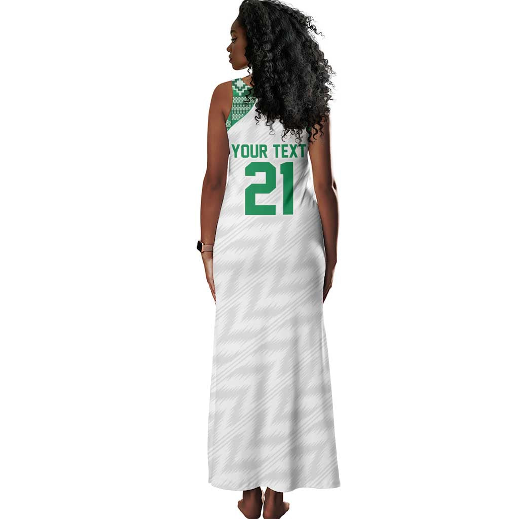 Custom Nigeria Super Eagles Tank Maxi Dress African Football Champions 2025