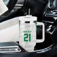 Custom Nigeria Super Eagles Tumbler With Handle African Football Champions 2025