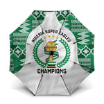 Nigeria Super Eagles Umbrella African Football Champions 2025