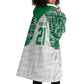 Custom Nigeria Super Eagles Wearable Blanket Hoodie African Football Champions 2025