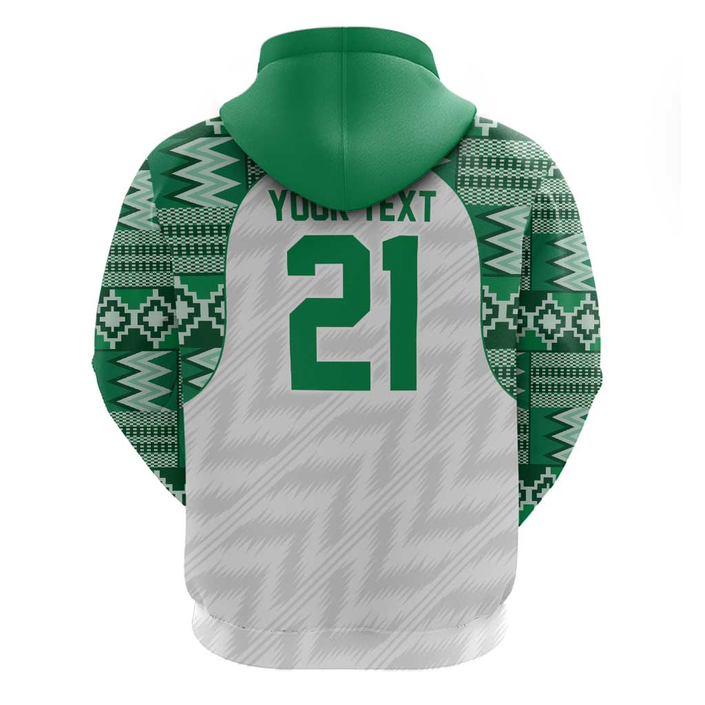 Custom Nigeria Super Eagles Zip Hoodie African Football Champions 2025