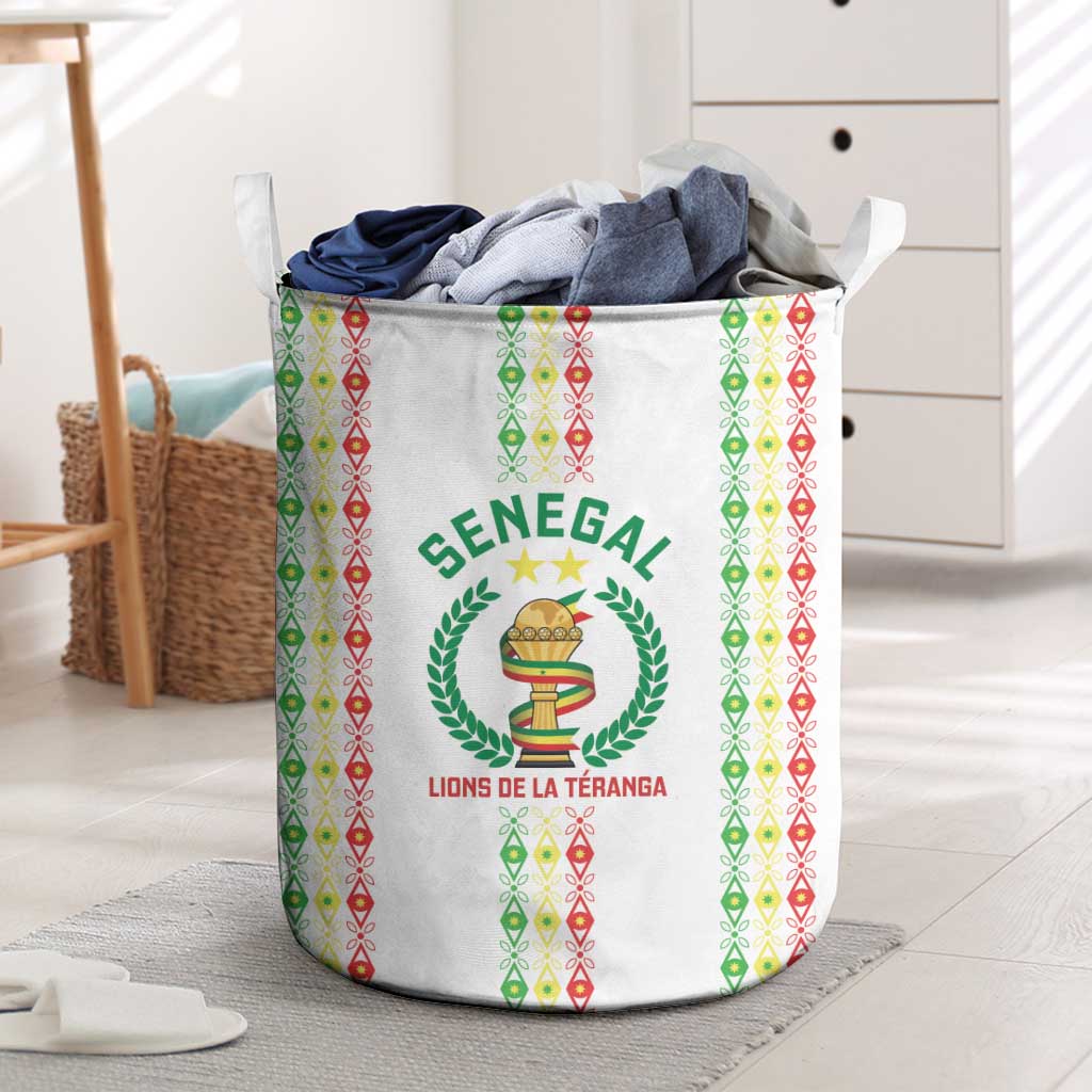 Senegal Lions of Teranga Laundry Basket African Football Champions 2025