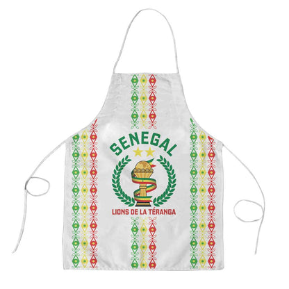 Senegal Lions of Teranga Apron African Football Champions 2025