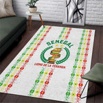 Senegal Lions of Teranga Area Rug African Football Champions 2025