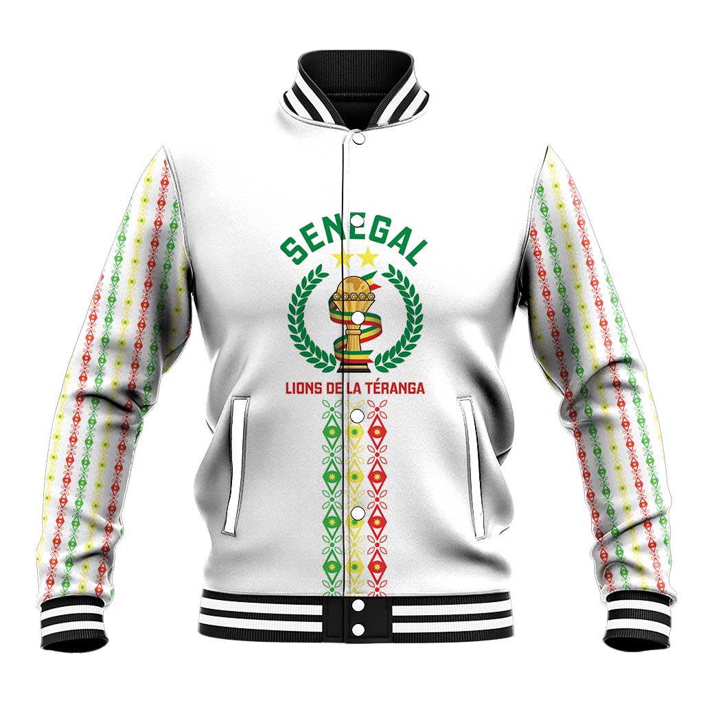 Custom Senegal Lions of Teranga Baseball Jacket African Football Champions 2025