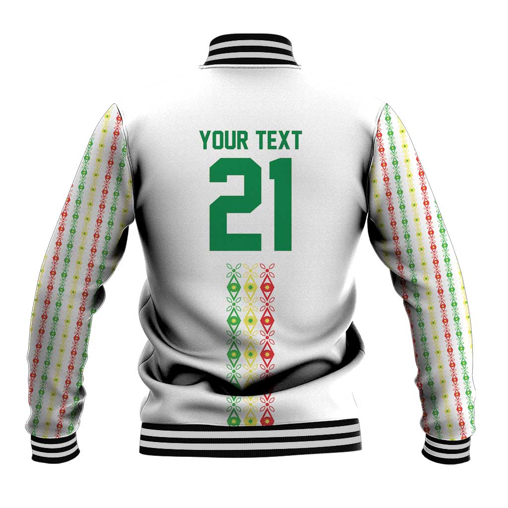 Custom Senegal Lions of Teranga Baseball Jacket African Football Champions 2025