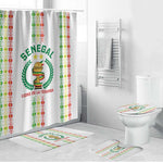 Senegal Lions of Teranga Bathroom Set African Football Champions 2025