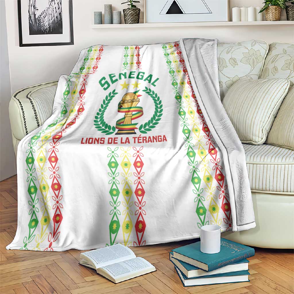 Senegal Lions of Teranga Blanket African Football Champions 2025
