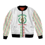 Custom Senegal Lions of Teranga Bomber Jacket African Football Champions 2025