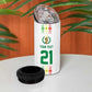 Custom Senegal Lions of Teranga 4 in 1 Can Cooler Tumbler African Football Champions 2025
