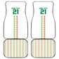 Custom Senegal Lions of Teranga Car Mats African Football Champions 2025