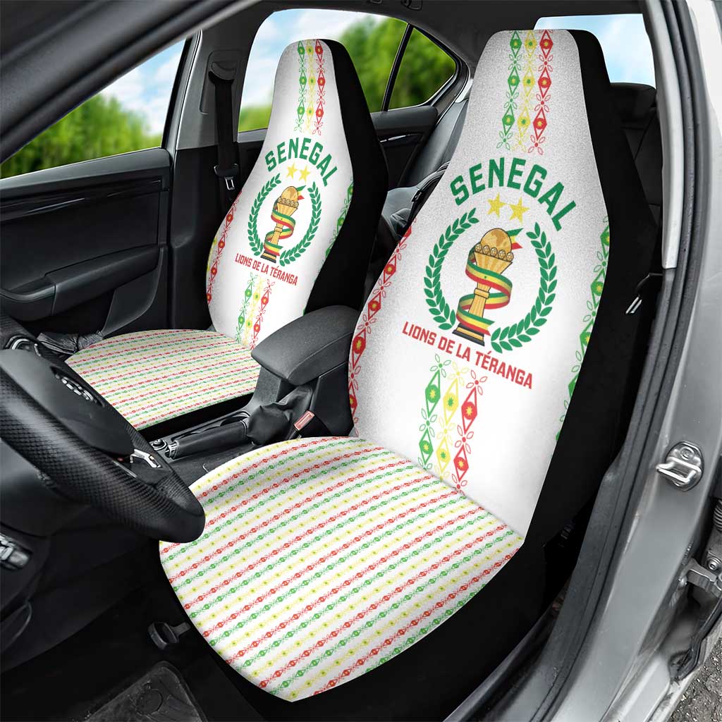 Senegal Lions of Teranga Car Seat Cover African Football Champions 2025