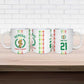 Custom Senegal Lions of Teranga Ceramic Mug African Football Champions 2025