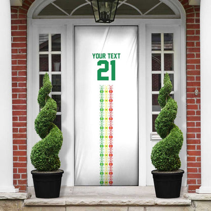 Custom Senegal Lions of Teranga Door Cover African Football Champions 2025