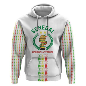 Custom Senegal Lions of Teranga Hoodie African Football Champions 2025