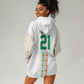 Custom Senegal Lions of Teranga Hoodie Dress African Football Champions 2025