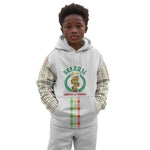 Custom Senegal Lions of Teranga Kid Hoodie African Football Champions 2025