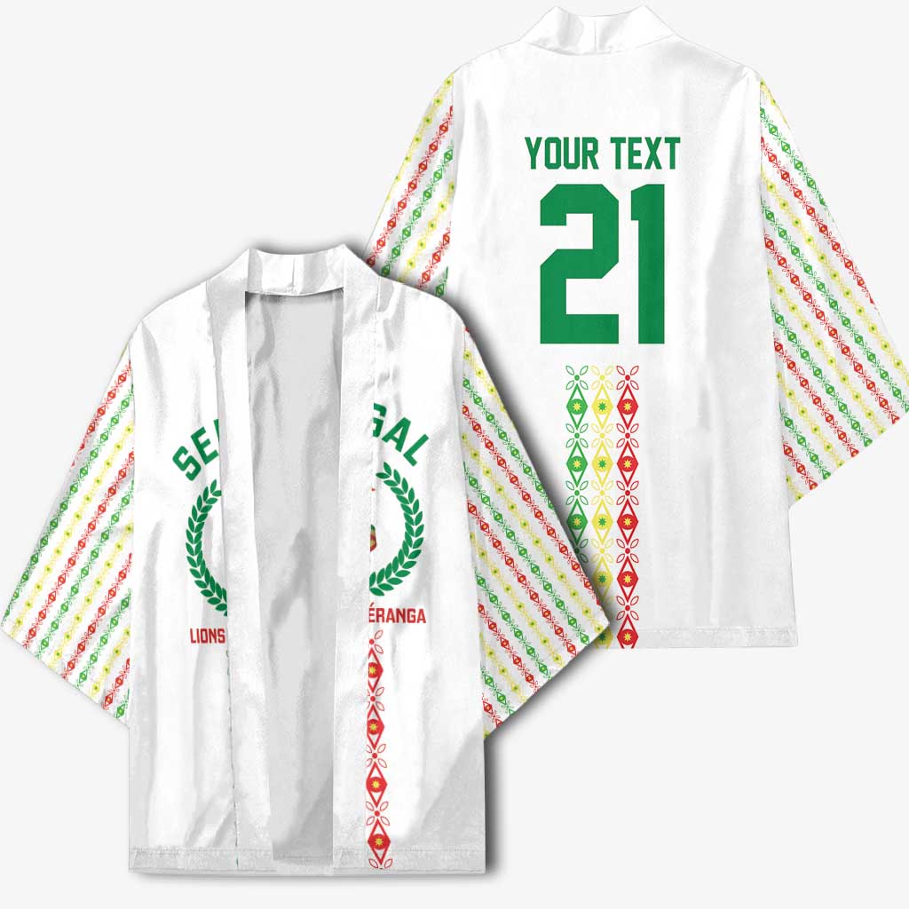 Custom Senegal Lions of Teranga Kimono African Football Champions 2025