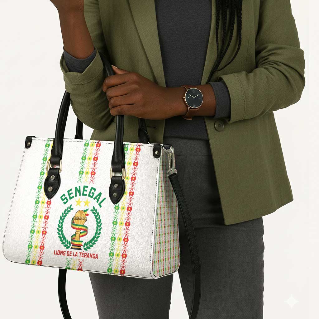 Senegal Lions of Teranga Leather Bag African Football Champions 2025