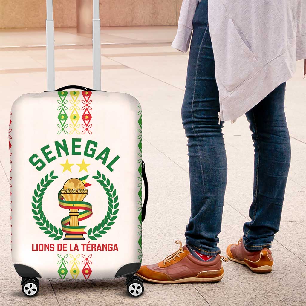 Senegal Lions of Teranga Luggage Cover African Football Champions 2025