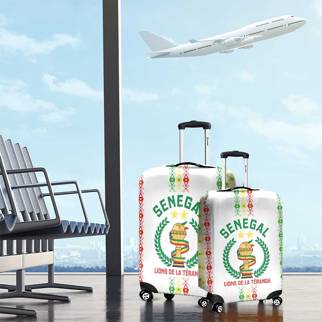 Senegal Lions of Teranga Luggage Cover African Football Champions 2025
