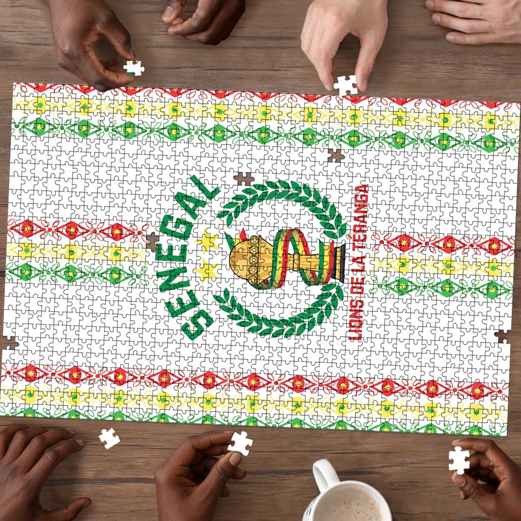 Senegal Lions of Teranga Puzzle African Football Champions 2025