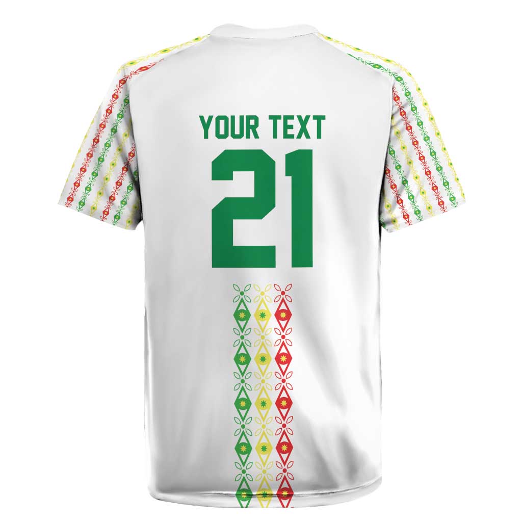 Custom Senegal Lions of Teranga Rugby Jersey African Football Champions 2025