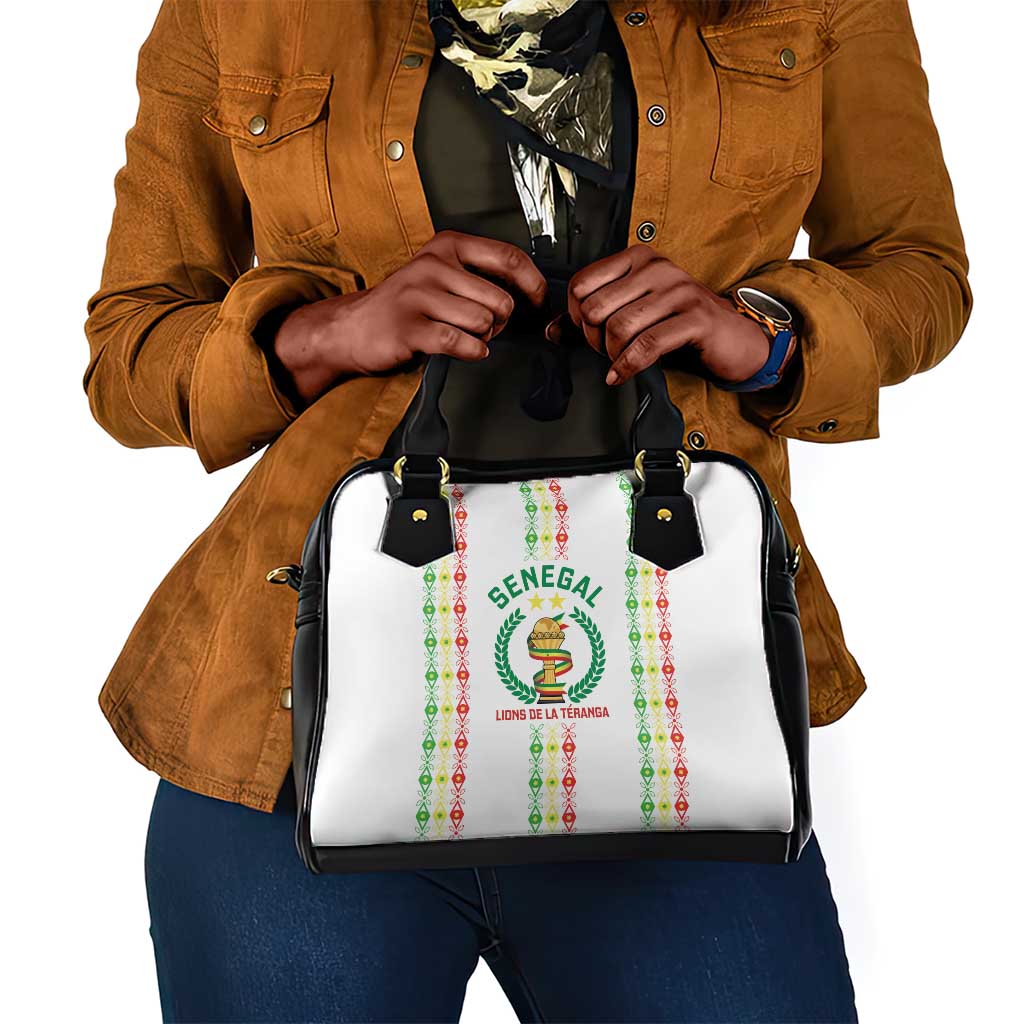 Senegal Lions of Teranga Shoulder Handbag African Football Champions 2025