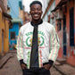 Custom Senegal Lions of Teranga Sleeve Zip Bomber Jacket African Football Champions 2025