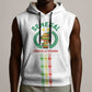 Custom Senegal Lions of Teranga Sleeveless Hoodie African Football Champions 2025