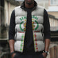 Custom Senegal Lions of Teranga Sleeveless Puffer Jacket African Football Champions 2025