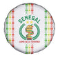Senegal Lions of Teranga Spare Tire Cover African Football Champions 2025