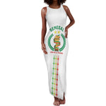 Custom Senegal Lions of Teranga Tank Maxi Dress African Football Champions 2025