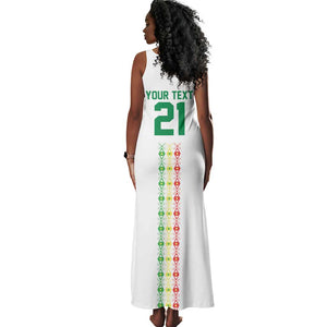 Custom Senegal Lions of Teranga Tank Maxi Dress African Football Champions 2025