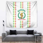 Senegal Lions of Teranga Tapestry African Football Champions 2025