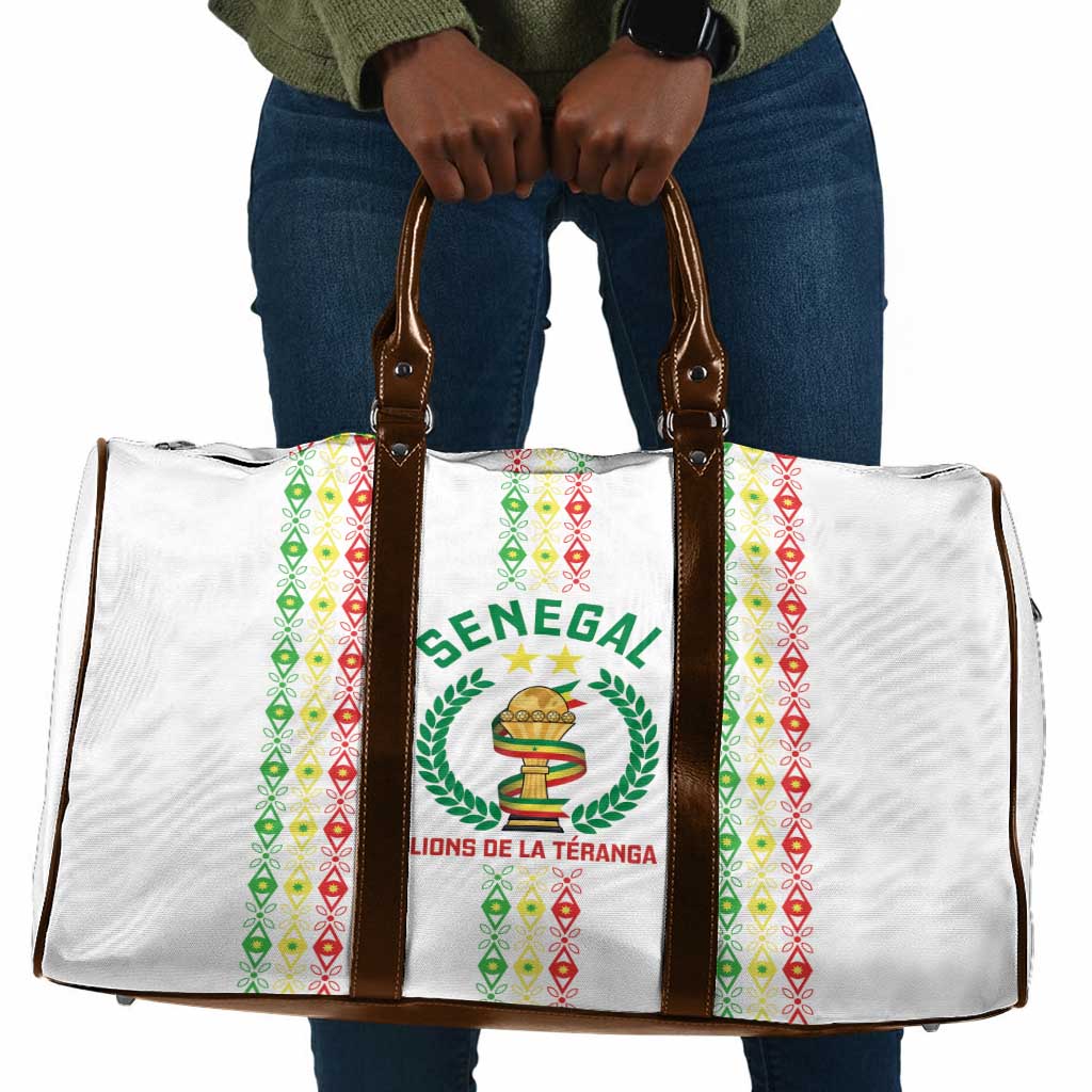 Senegal Lions of Teranga Travel Bag African Football Champions 2025