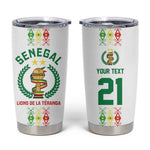 Custom Senegal Lions of Teranga Tumbler Cup African Football Champions 2025