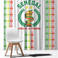 Senegal Lions of Teranga Window Curtain African Football Champions 2025