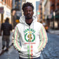 Custom Senegal Lions of Teranga Zip Hoodie African Football Champions 2025