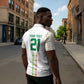Custom Senegal Lions of Teranga Zipper Polo Shirt African Football Champions 2025