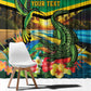 African-American Jamica Personalized Window Curtain Hummingbird and Crocodiles Tropical