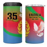 Eritrea 35th Anniversary 4 in 1 Can Cooler Tumbler May 24 1991-2026 Proud To Be Eritrean