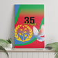 Eritrea 35th Anniversary Canvas Wall Art May 24 1991-2026 Proud To Be Eritrean