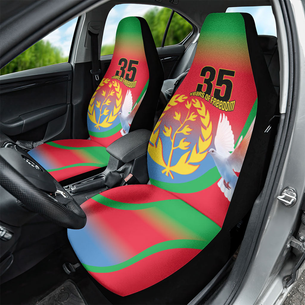 Eritrea 35th Anniversary Car Seat Cover May 24 1991-2026 Proud To Be Eritrean