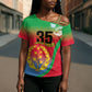 Eritrea 35th Anniversary Cross Shoulder Shirt May 24 1991-2026 Proud To Be Eritrean