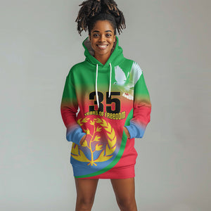 Eritrea 35th Anniversary Hoodie Dress May 24 1991-2026 Proud To Be Eritrean