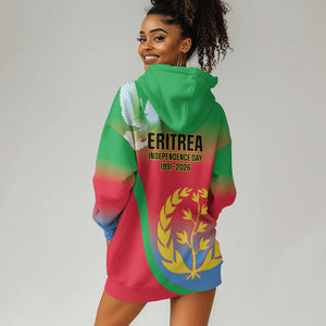 Eritrea 35th Anniversary Hoodie Dress May 24 1991-2026 Proud To Be Eritrean